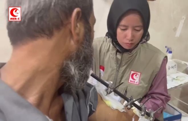 Relawan MER-C di Gaza: Kami Tangani Lebih dari 200 Pasien Setiap Hari