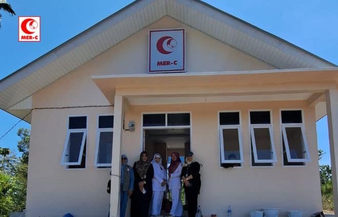 Klinik MER-C untuk Pengungsi Rohingya di Lhokseumawe Rampung Dibangun