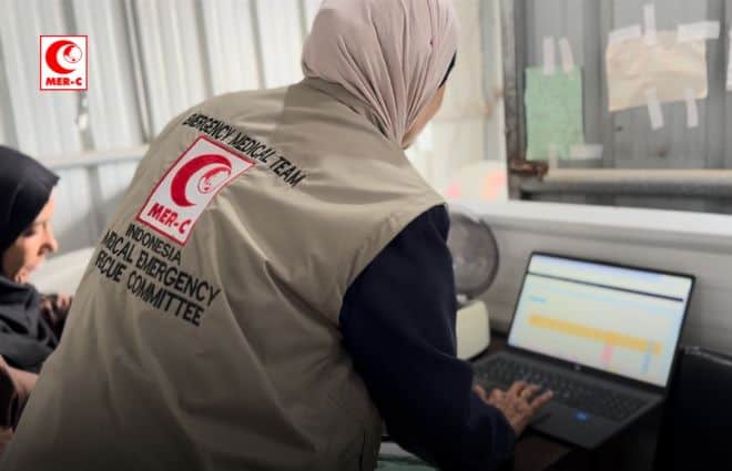 Didukung MER-C, Klinik Giving Without Borders Gaza Terus Perkuat Layanan Laboratorium