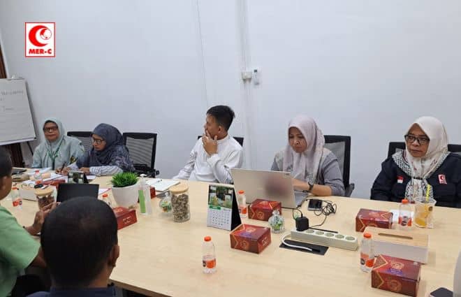 MER-C Bersama Sejumlah Lembaga Kemanusiaan Bahas Penanganan Pengungsi Rohingya di Aceh