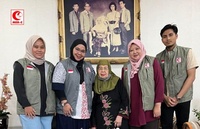 MER-C Bertemu Pendiri PT Tiga Serangkai, Bahas Misi Kemanusiaan dan Komitmen Transparansi