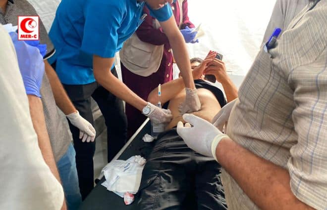 Israel Serang Area Dekat MER-C Indonesia Medical Center, Dua Orang Tewas