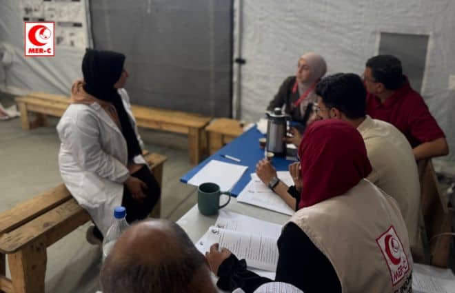 MER-C Indonesia Medical Center Gaza Gelar Wawancara Calon Perawat Sukarelawan