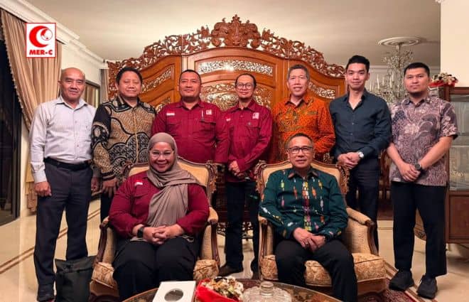 MER-C Kunjungi KBRI Lebanon, Perkuat Koordinasi untuk Penyaluran Bantuan Kemanusiaan
