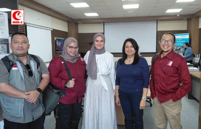 Tim MER-C Bertemu PHEOC Lebanon, Bahas Kebutuhan Bantuan Kesehatan di Lebanon Selatan