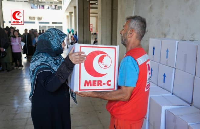 MER-C Salurkan Ratusan Paket Bantuan untuk Pengungsi di Kamp Shatila, Lebanon