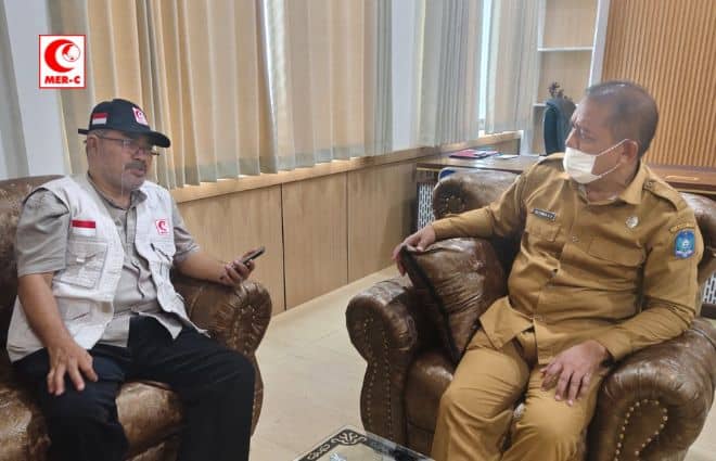 Operasional Klinik dan Pembangunan Rumah Sakit di Halmahera Utara Segera Berjalan, MER-C Temui Dinkes