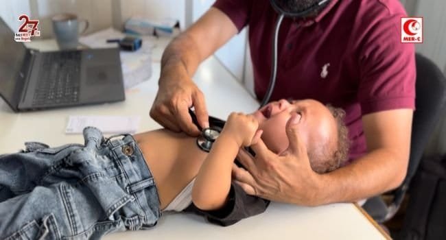 Infeksi Pernapasan Anak di Gaza Meningkat, MER-C Indonesia Medical Center Tangani 100 Kasus per Hari