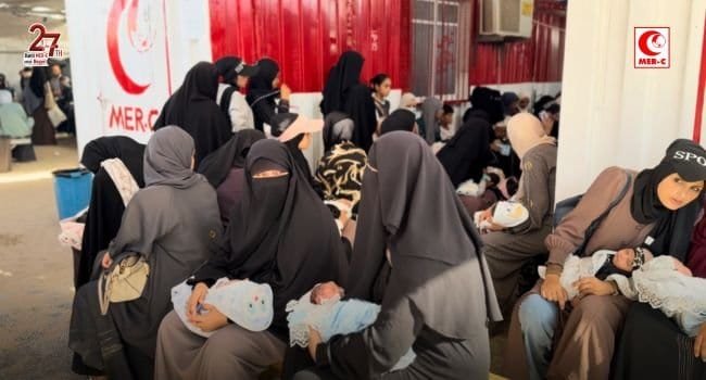 MER-C Indonesia Medical Center Sediakan Layanan Pasca-Melahirkan bagi Para Ibu di Gaza