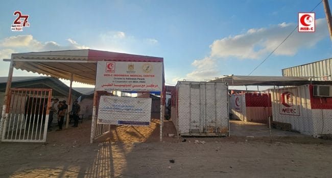Mengintip Aktivitas di Balik Pelayanan MER-C Indonesia Medical Center di Gaza